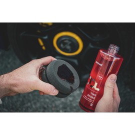 Pure:est T1 SIO2-Infused Tire Shine Gel - Durable, Satin-Look Finish for Tires, Bumpers & Interior Plastics - Water-Repellent, Non-Dilutable