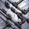 Innfeeltech 20 Pcs 10mm Black Tee Push to Connect Pneumatic