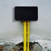 Waterproof Junction Box Black IP66, 200 x 120 x 75