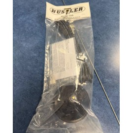 VHF Hustler RUM-150 VHF Mobile Antenna Kit 148-174 MHz w/ Magnetic Base & Whip NEW