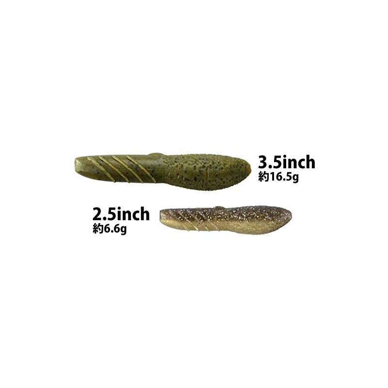 deps Coverscat 2.5" #71 Green Pumpkin/Blue Flake