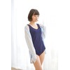 Cervin 100% Cotton Smooth Knit Bra Tank Top Navy LL