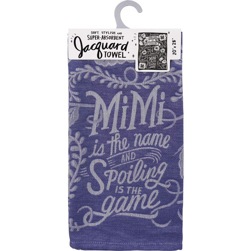 Primitives by Kathy 109592 Mimi is The Name Dish Towel,