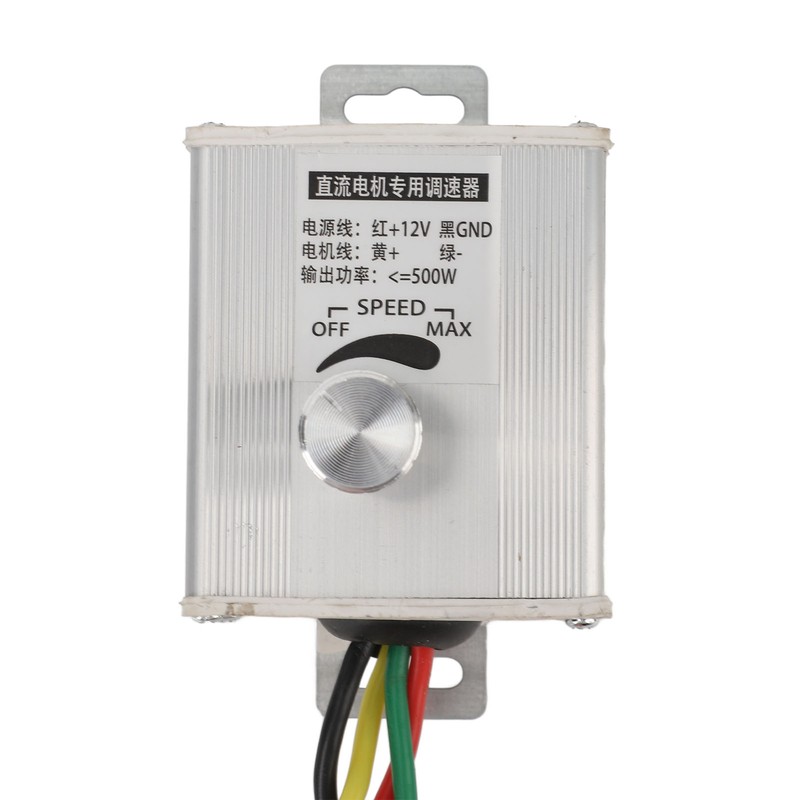 Motor Speed Controller Motor 12V500W Speed Controller Switch with 38