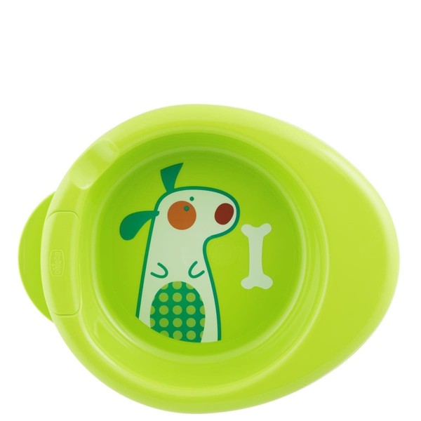 Chicco Plate Warmy Green Color 6m +, 1pc