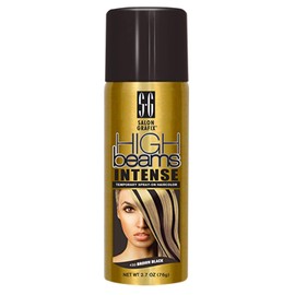High Beams Intense Temporary Spray-On Hair Color - Brown Black 2.7 oz (3 pack)