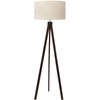 LEPOWER Wood Tripod Floor Lamp, Mid Century Standing Lamp, Modern