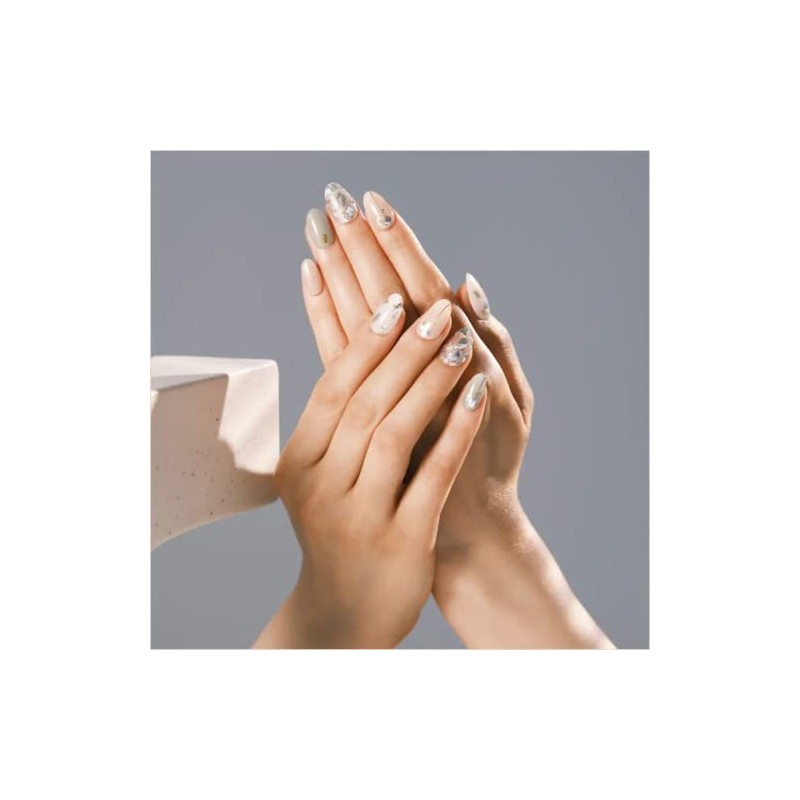 Lisd'or Jeanne Orleans Gel Nail Seals, Hand Nails, Pack of