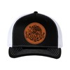 Durango Mexico Eagle Emblem Leather Patch Hat | Leatherette |