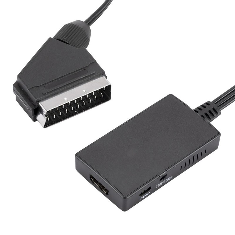 Scart to Compatible for High Definition Multimedia Interface Adapter Converter