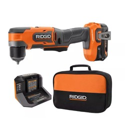 RIDGID 18V SubCompact Brushless Cordless 3/8 in. Right Angle Drill Kit with 2.0 Ah MAX Output Battery and Charger