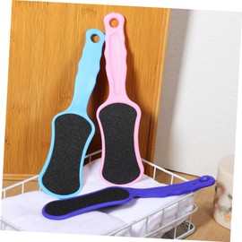 KOMBIUDA 6 Pcs Double Sided Foot Scrubber Glass Foot File Sandpaper Foot Brush Pedicure