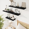16in Floating Shelves for Wall, 16"W x 9.25"D x 1.25"H,
