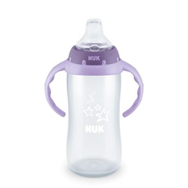 NUK - Taza grande Tritan para aprendices, 10 onzas, más de 8 meses, sin BPA, a prueba de derrames
