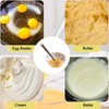 2 Pcs Stainless Steel Egg Whisk Mini Handheld Whisk Beater