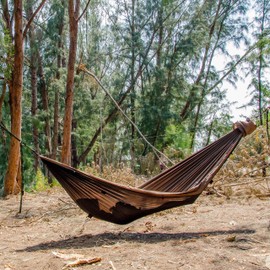 Go Camping Hammock 2.0 + Quick Link Tree Straps - Built-in Mosquito Net 11' Long X 64" Wide - Includes 2 Premium Aluminum Carabiners, Rapid Deployment Bag, 4 Stakes and 4 Shock Cords
