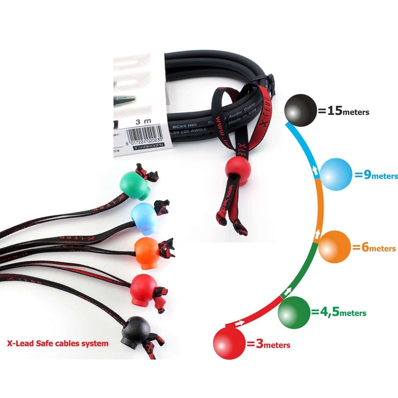 X-LEAD PC20PN020BK Platinum Series, Professional Microphone Cable - XLR /