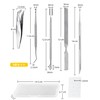 KERURU Cuticle Tool Set, Cuticle Treatment, Nail Nipper, Cuticle Nipper,