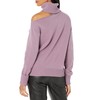 PAIGE Women's Raundi Sweater with turle Neck, Shoulder Baring in