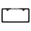 Denali Metal License Plate Frame Tag Holder - Black Powder