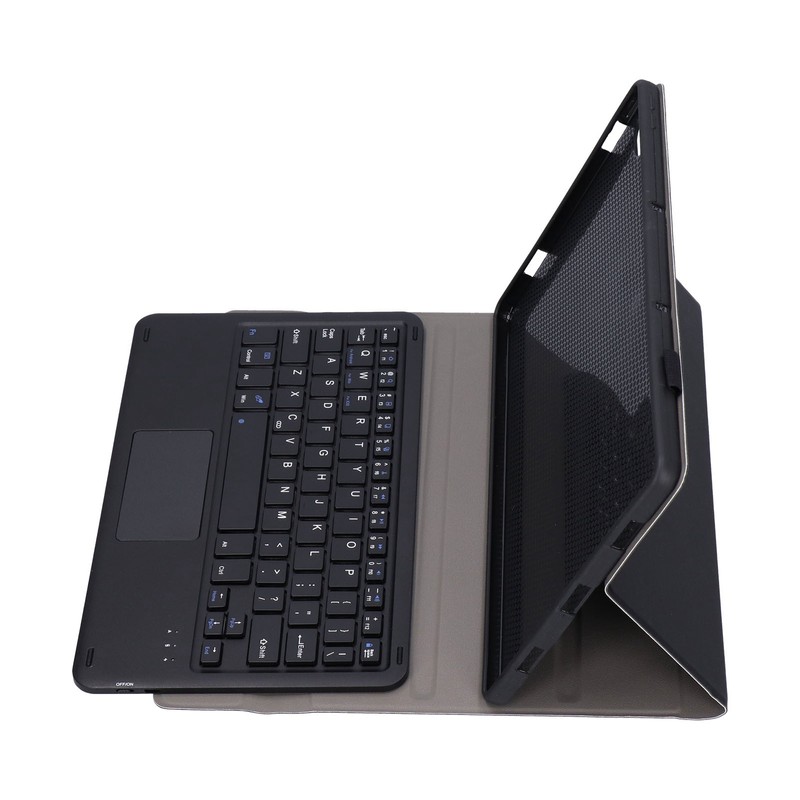 Wireless Keyboard Detachable Durable Computer Accessories with Artificial Leather CoverBlack
