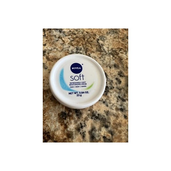 NIVEA Soft Moisturizing Creme All-In-One Body Face Dry Hands .84oz