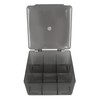 Flip Grids Storage Box Large Capacity Dustproof Easy Access Skincare