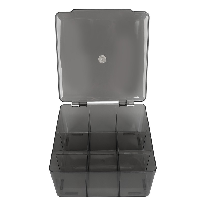 Flip Grids Storage Box Large Capacity Dustproof Easy Access Skincare