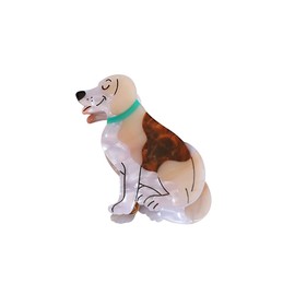 Beagle Dog Hair Clips,Small Claw Clips for Girls,Acetate Hair Clips for Women (S15)