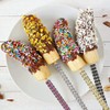 36 PCS MULTIONS Candy Apple Sticks (Gold)