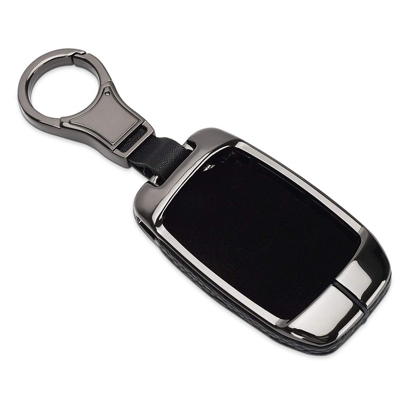 MARCHFA Leather Key Case Key Case Compatible with Evoque Discovery