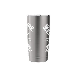 Meat Fire Dad Repeat BBQ Daddy Grill Stainless Steel Insulated Tumbler