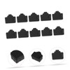 Operitacx 50pcs Ethernet Port Dust Plug Network Jack Covers High