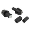 POSH 031177-06-10 Motorcycle Goods Handlebar End Universal Solid Bar End