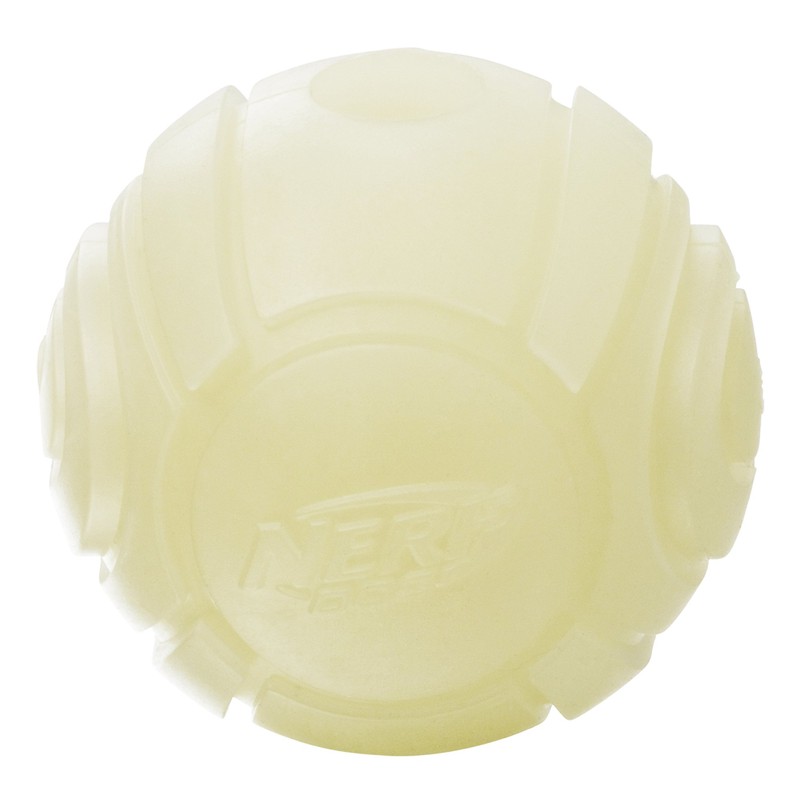 Nerf Dog Tennis Ball Blaster Dog Toy white, 2.5 Inch