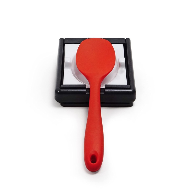 RSVP International Kitchen Cooking Collection Tool Rest, Lid & Spoon,