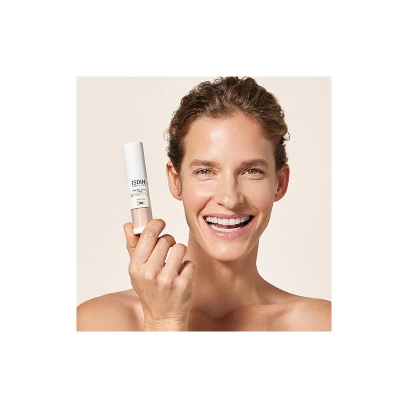 ISDIN Polvo de cepillo mineral, contaminacin facial y proteccin de