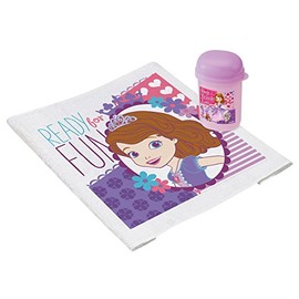 Skater OA4 Disney’s Sofia the First 17 Hot Towel Set with Case