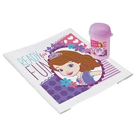 Skater OA4 Disney’s Sofia the First 17 Hot Towel Set with Case