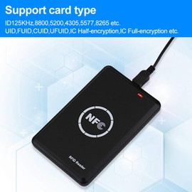 Dongyang NS106 Contactless 125KHz 13.56MHz Smart Card Reader Support Write Full/Semi Encryption USB Programmer Copier/Duplicator with T5577 Tag UID Card