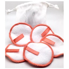 Mary Kay Makeup Remover Round Cotton Cloths (5) w/Mesh Bag (Reusable/Wash