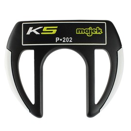 Majek K5 P-202 Golf Putter Right Handed Claw Style with Alignment Line Up Hand Tool 34 Inches Short Men's Perfect for Lining up Your Putts