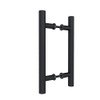 JUBEST 12" Push Pull Barn Door Handle, Double Side H
