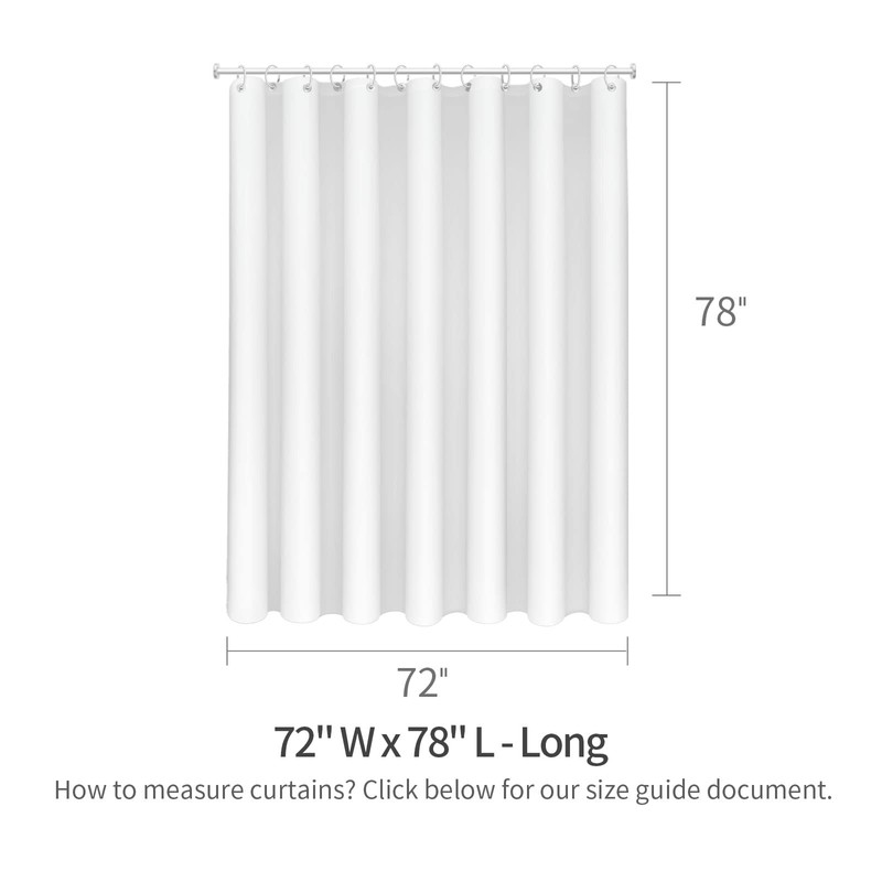 MitoVilla Grey Gold Marble Shower Curtain 72 x 78, Abstract