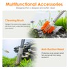 Turchongeco Aquarium Siphon Gravel Cleaner Manual Water Changer Kit, Medium