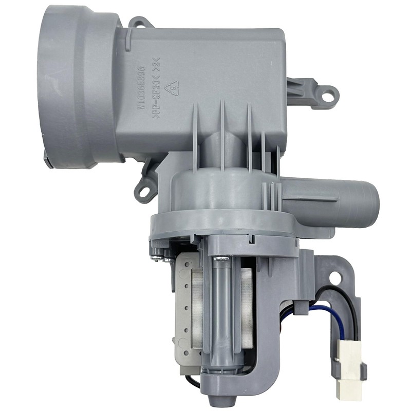 W10605427 W10425238 Washing machine drain pump (OEM) for Whirlpool/Maytag/Amana/Crosley front