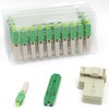 100pcs SC APC Fiber Optic Quick Connector with Fiber Cutting