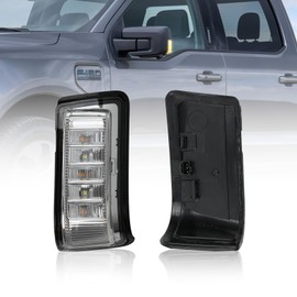 Convitex LED Turn Signal Light for Ford F150 2021–2024, Left Side Door Mirror Turn Signal Lamp Assembly, Waterproof, Plug and Play, OE Style Replacement