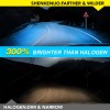 SHENKENUO 8000K ICE BLUE Bulbs Combo LED Headlight High Low
