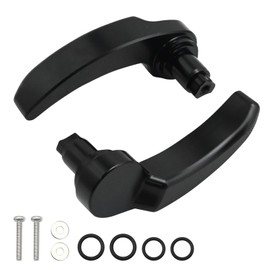 EATAKWARD Heavy Duty Saddlebag Latch Kit, Black Saddle Bag Lid Lifters, Replacement for Harley Davidson Electra Glide Street Glide Road King Road Glide Ultra Limited Models 2014-2024 with Hard Bags